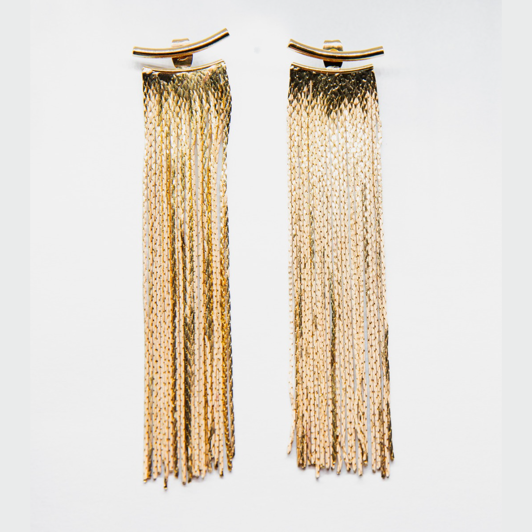 Radiant Leader gold earrings