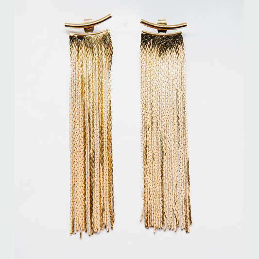 Radiant Leader gold earrings