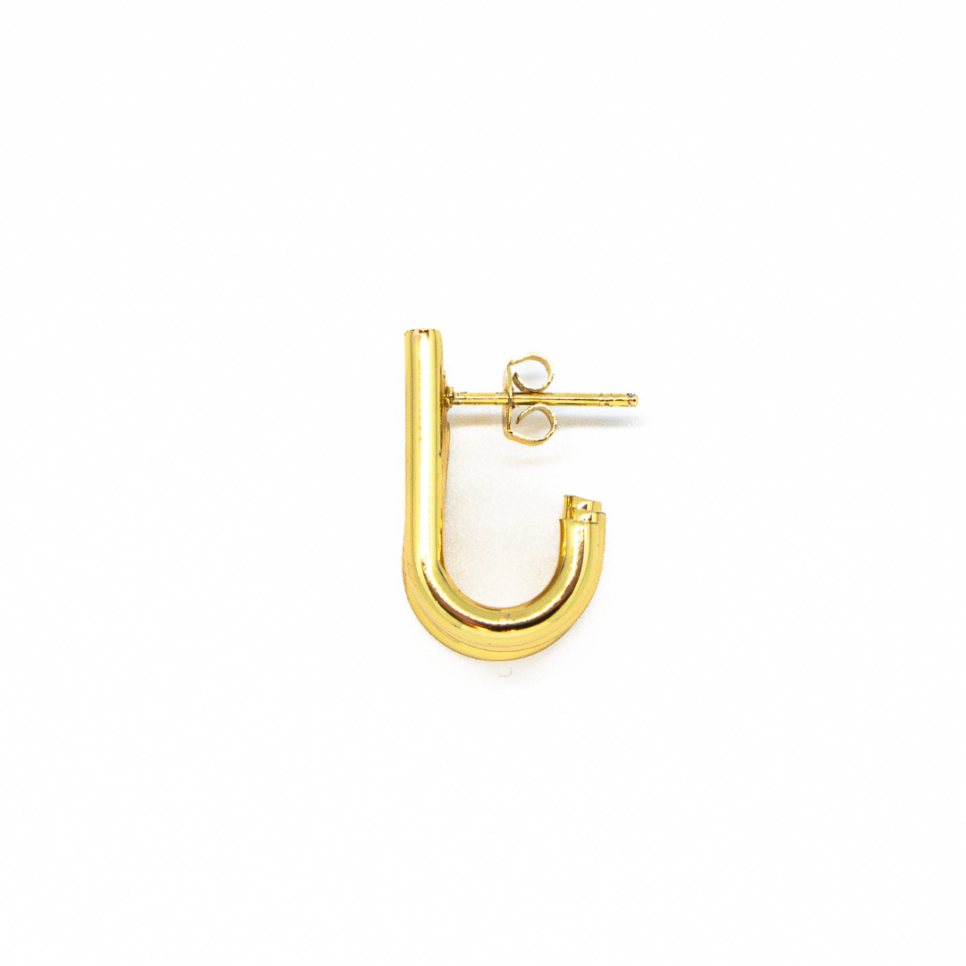 Confident Trailblazer gold earrings