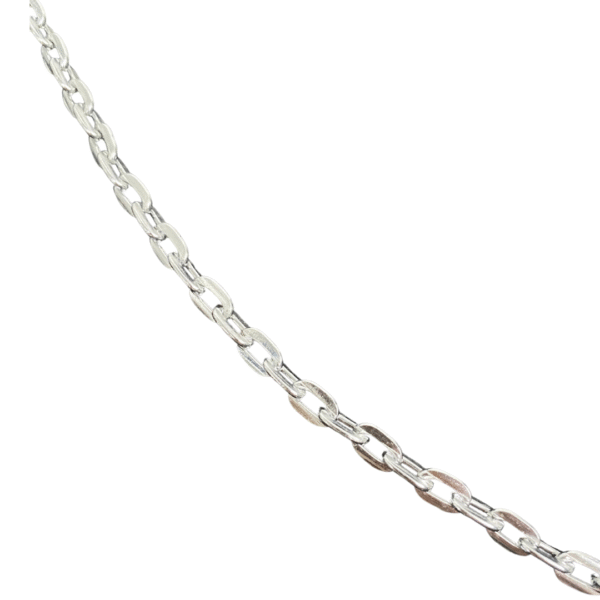 Silver Soar feather pendant silver chain necklace - Image 3