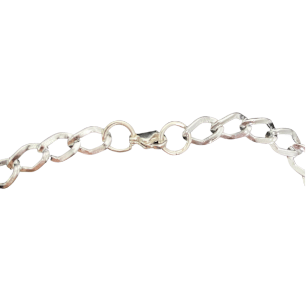 Ethereal Emblem pendant silver chain necklace - Image 4