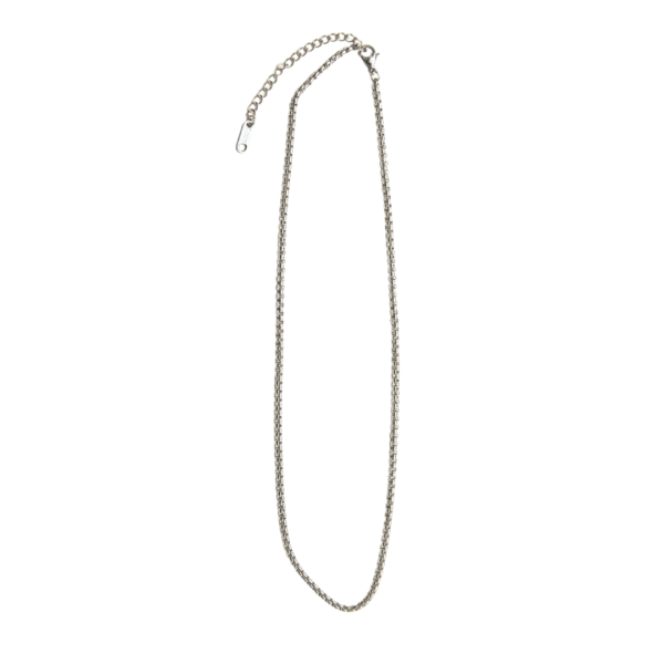 Silver box chain