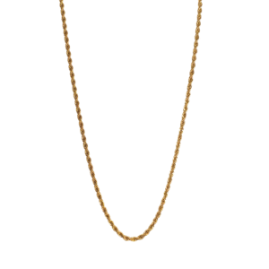 Gold rope chain